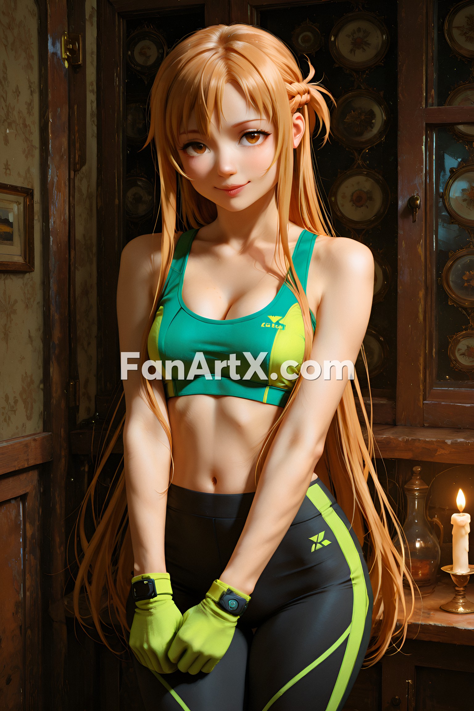 Sao Asuna Yuuki Fanart - Sword Art Online character 2837891